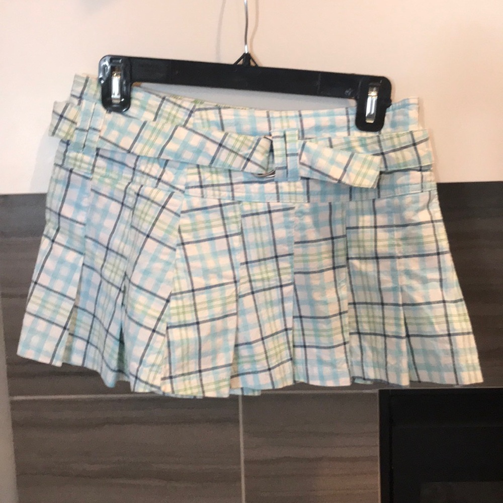Roxy size 1 plaid skirt